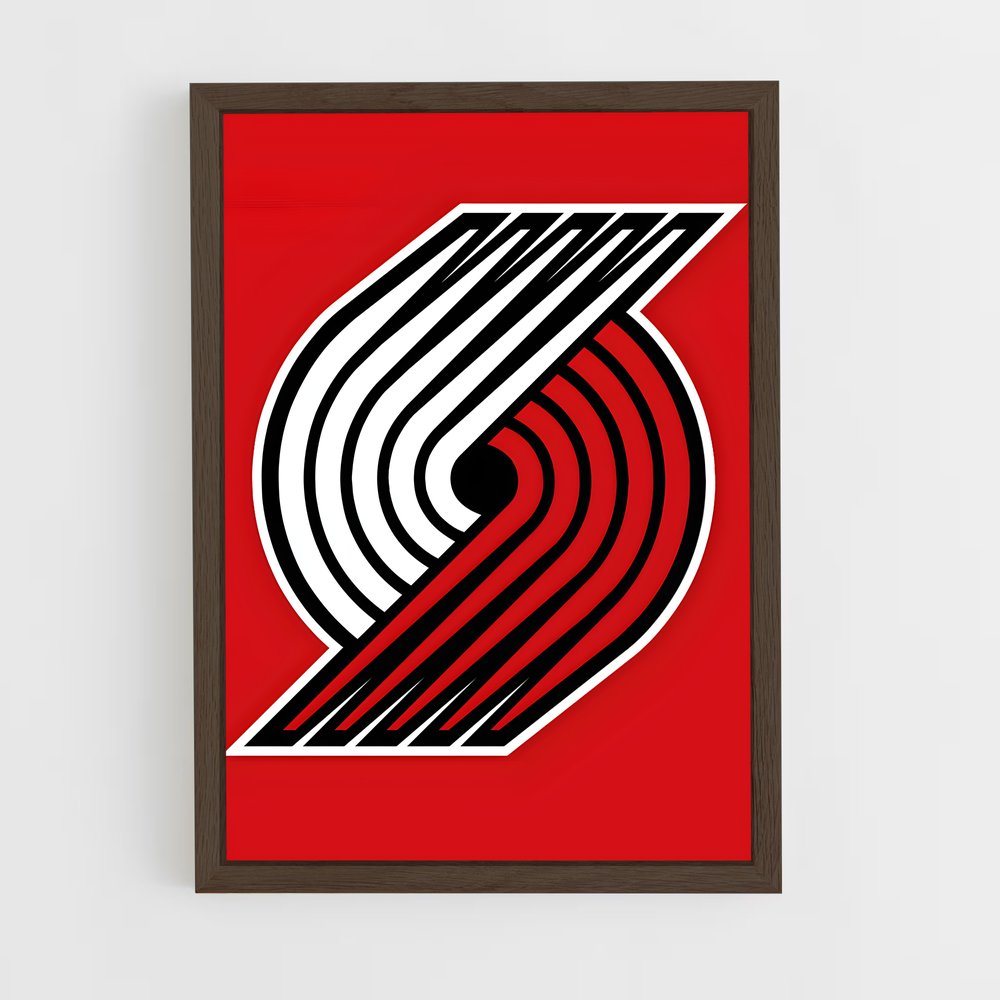 Poster Blazers Nation – affiche Basketball (vue 5)
